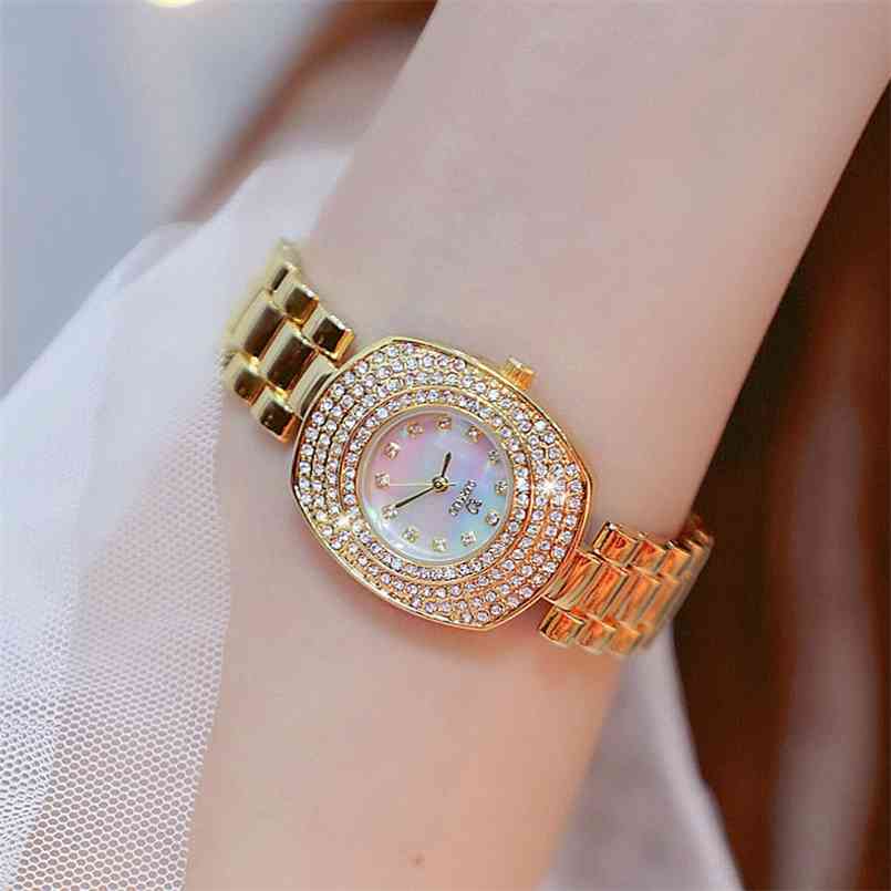 

Bs Watches Woman Famous Brand Rose Gold Ladies Stainless Steel Female Wristwatch Square Montre Femme 210707