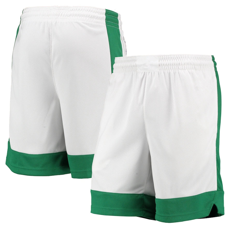 

Boston Celtic MEN 2020/21 City Swingman basketball Shorts White S-2XL, Black