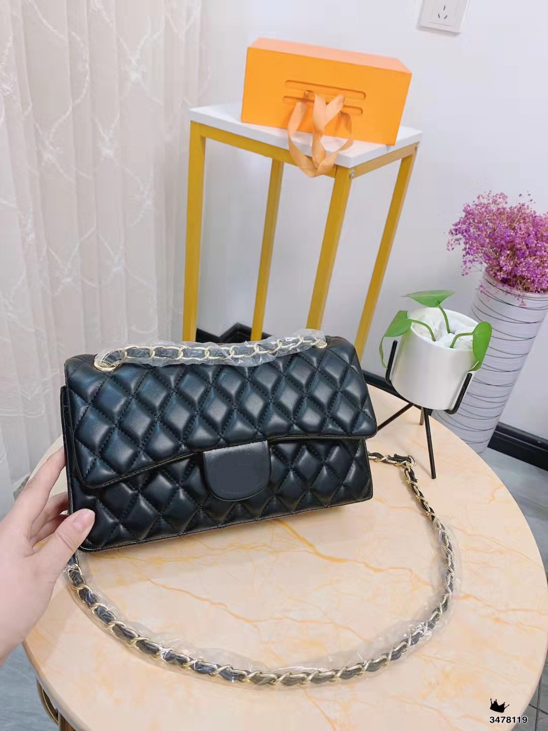 

Designer Women's bag Crossbody messenger handbags fashion Rhombic grid underarm chain single shoulder high quality style Wallet purse