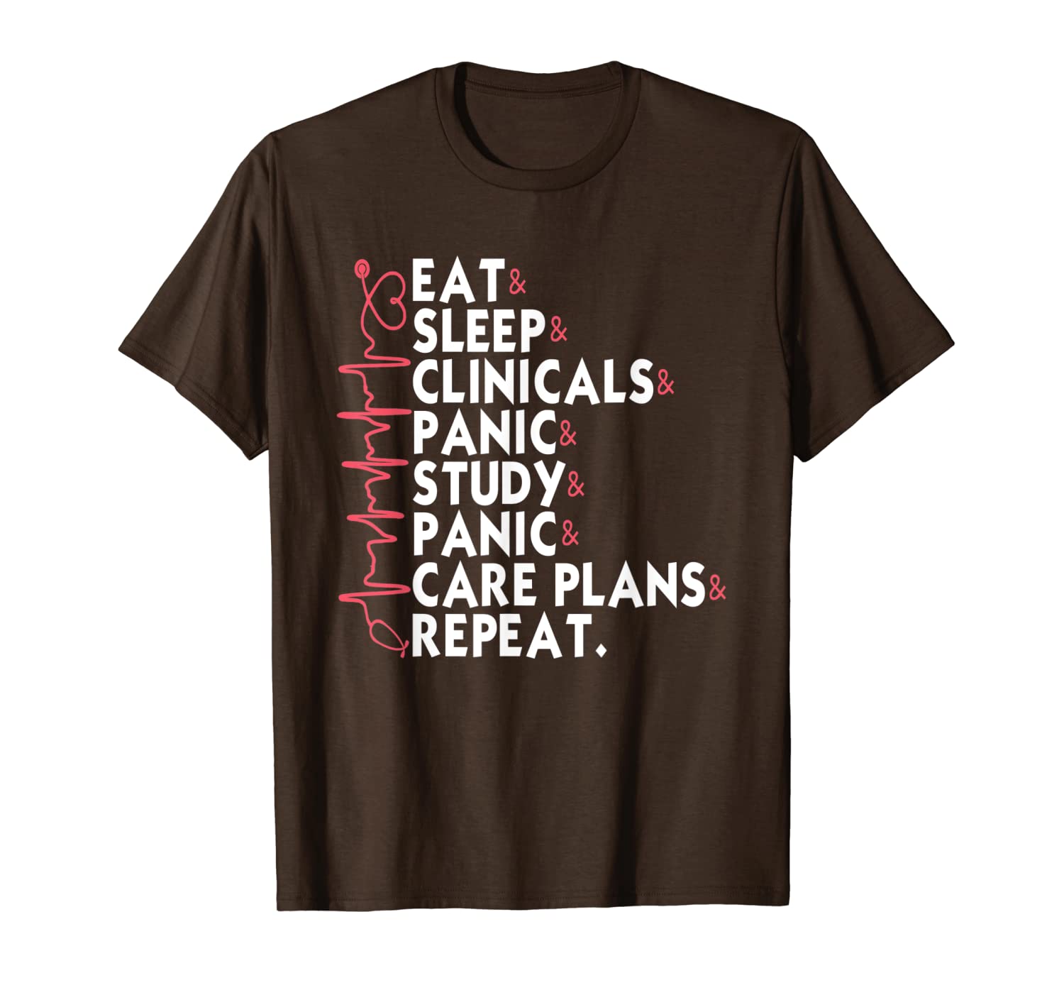 

funny quote nurse nursing students gift idea t-shirt, White;black