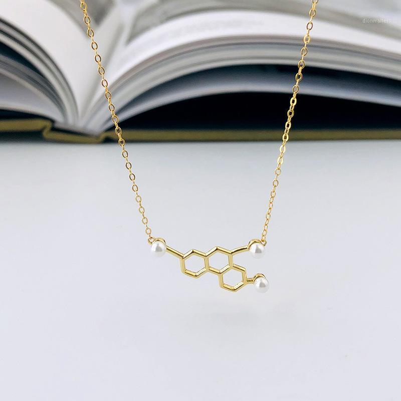 

Chains Original Design S925 Sterling Silver Necklace Simple Temperament Creative Niche Bead Spot