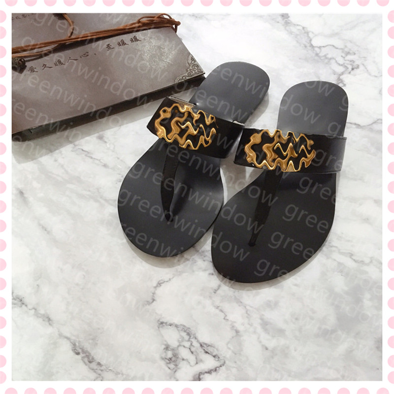 

2021 Fashion Trendy Slippers Flat Sandal Women Luxurys Designers Sandals Platform Slides Sandalias Shoes Wedges Des Size 35-42 Dq21041501TDQ, Black
