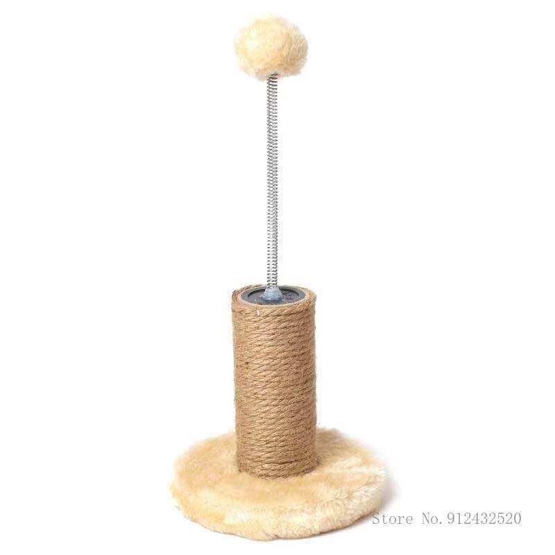 

Cat Toys Scratching Post Climbing Frame Board Little Toy Tree Pet Supplies
