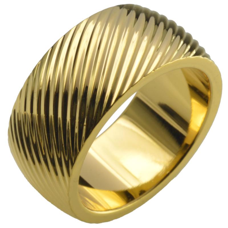 

Cluster Rings 10mm Width Men Ring 100% 316L Stainless Steel Men's Jewelry Wedding Bands R246ma, Golden;silver