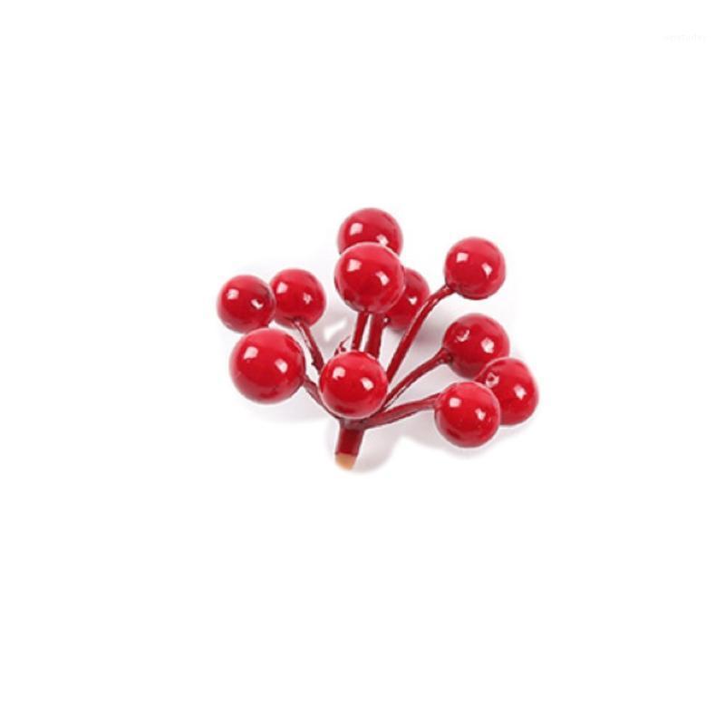 

Party Decoration Mini Berries Plastic Fake Fruit Small Artificial Flower Cherry Wedding DIY Christmas Decor
