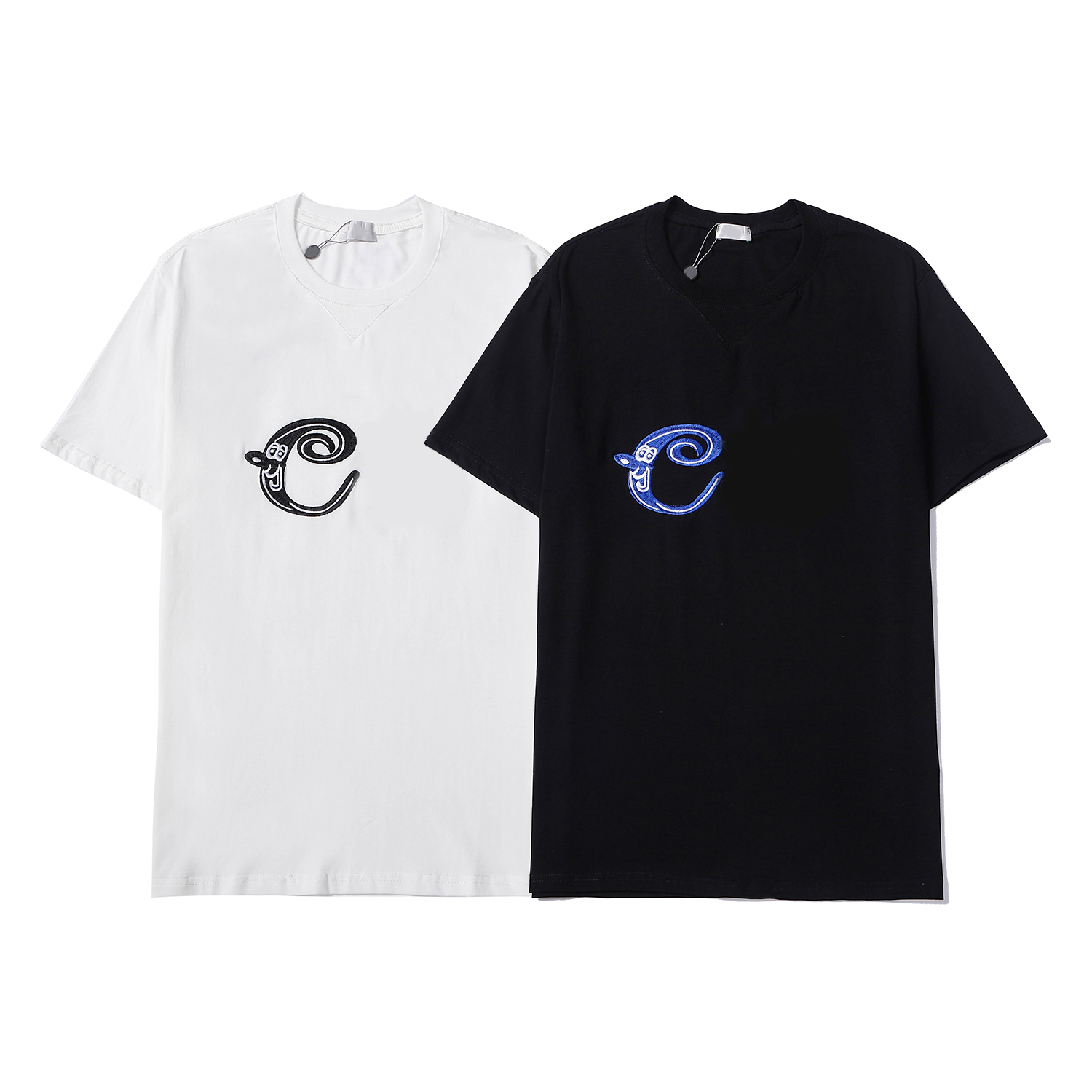 

Luxurys Designers Mens Dress polos Handbags Designe T Shirt Summer Breathable Loose For Men Women Couple Hip Hop Streetwear tops Fashion 100, White;black