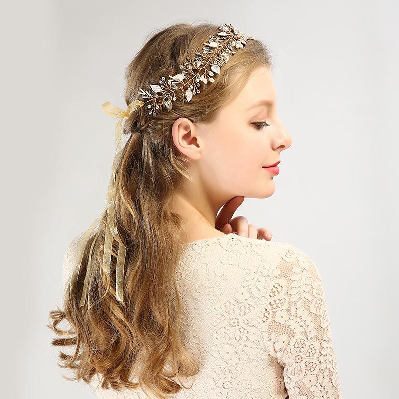 

Hair Clips & Barrettes 2021 Top Fashion Real Coroa De Noiva Wedding Accessories Diadem Jewelry And Crowns Barrette Hoop Headbands, Golden;silver