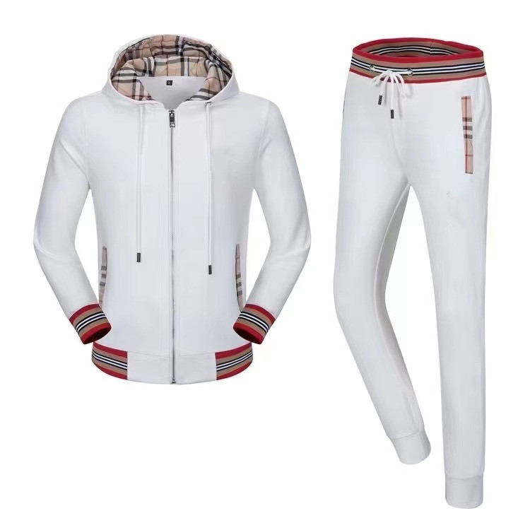 

Designer Men's Tracksuit sets Sweat Suits Sports Suit Men Hoodies Jackets Tracksuits Jogger Suits Jacket Pants Set man clothing Sporting, White