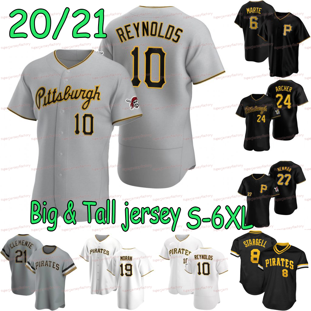 

10 Bryan Reynolds 2021 Pittsburgh Anthony Alford Colin Moran Phillip Evans Willie Stargell Adam Frazier Kevin Newman Dustin Fowler Mitch Keller Roberto Clemente, Men/coolbase black