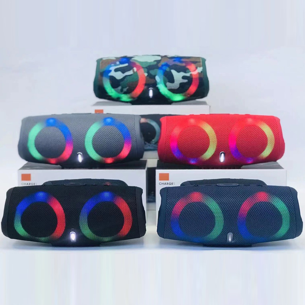 

Charger 5 Bluetooth Speaker Subwoofer Wireless Speakeres Deep Subwoofers Stereo Portable Speakers With Retail Package without logo Fedex