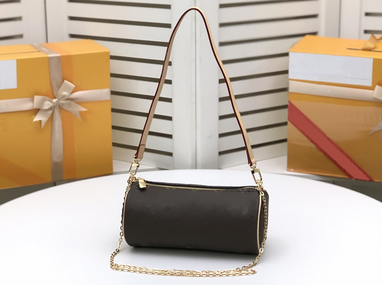 

2021 Luxurys designers bags Purses 0005 Cylinder package Mini restoring ancient ways cross body bag The shopkeeper recommend, Box