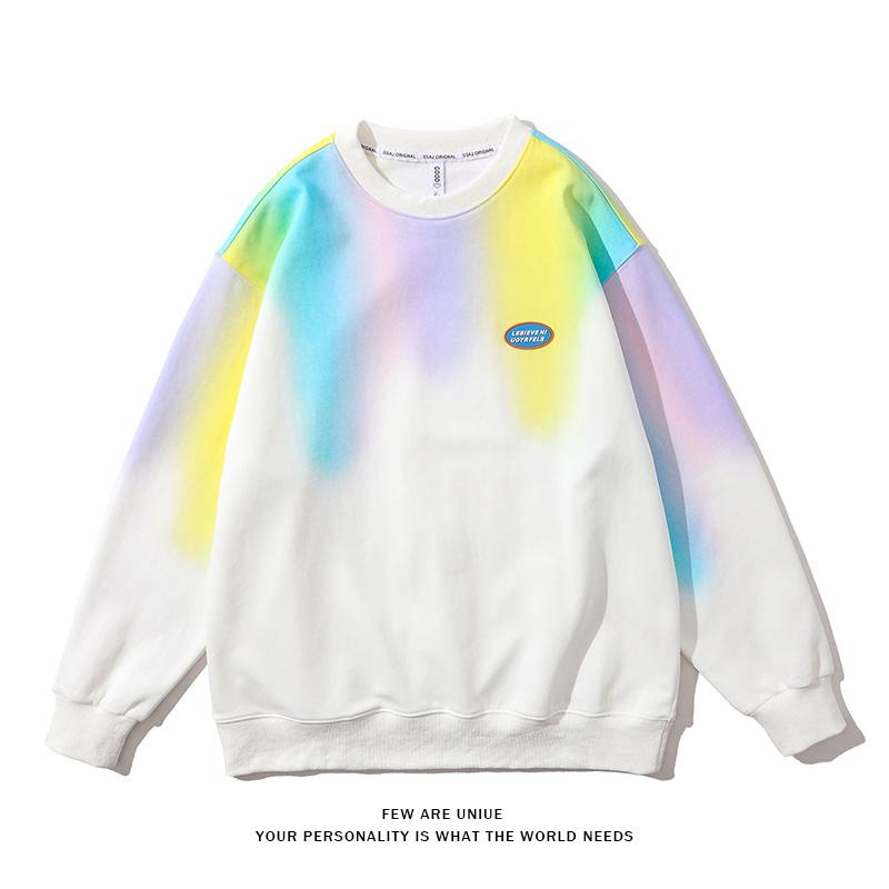 

Men's Hoodies & Sweatshirts LEGIBLE Spring Men Fashion Korean Style Pullovers Man Harajuku Casual, Black
