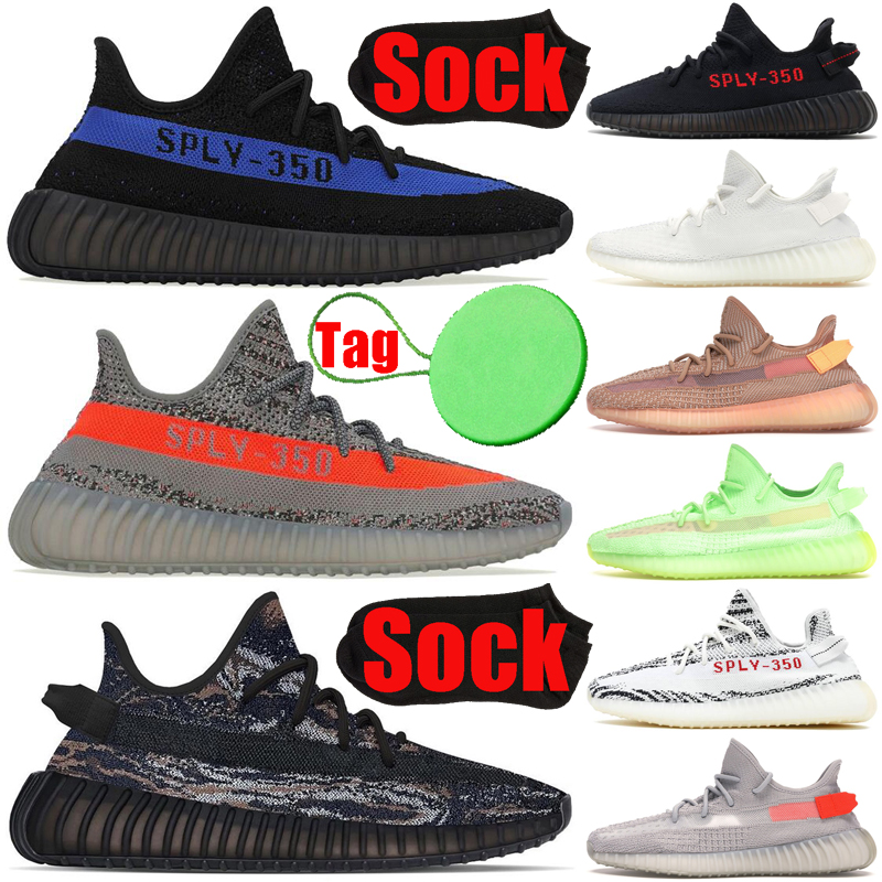 

adidas yeezy boost 350 v2 Dazzling Blue running shoes for mens womens Beluga Cream Zebra Bred Tint Cinder MX Rock Oat Mono Black men trainers sports sneakers runners, #28 oreo