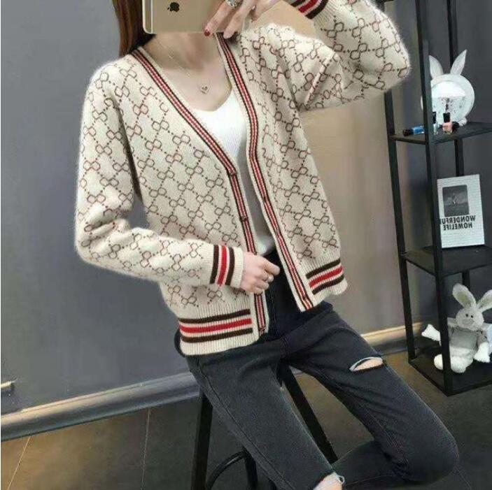 

2022 Women designers clothes sweaters TOP brand designer Sweater female with the same autumn winter COAT, Yellow