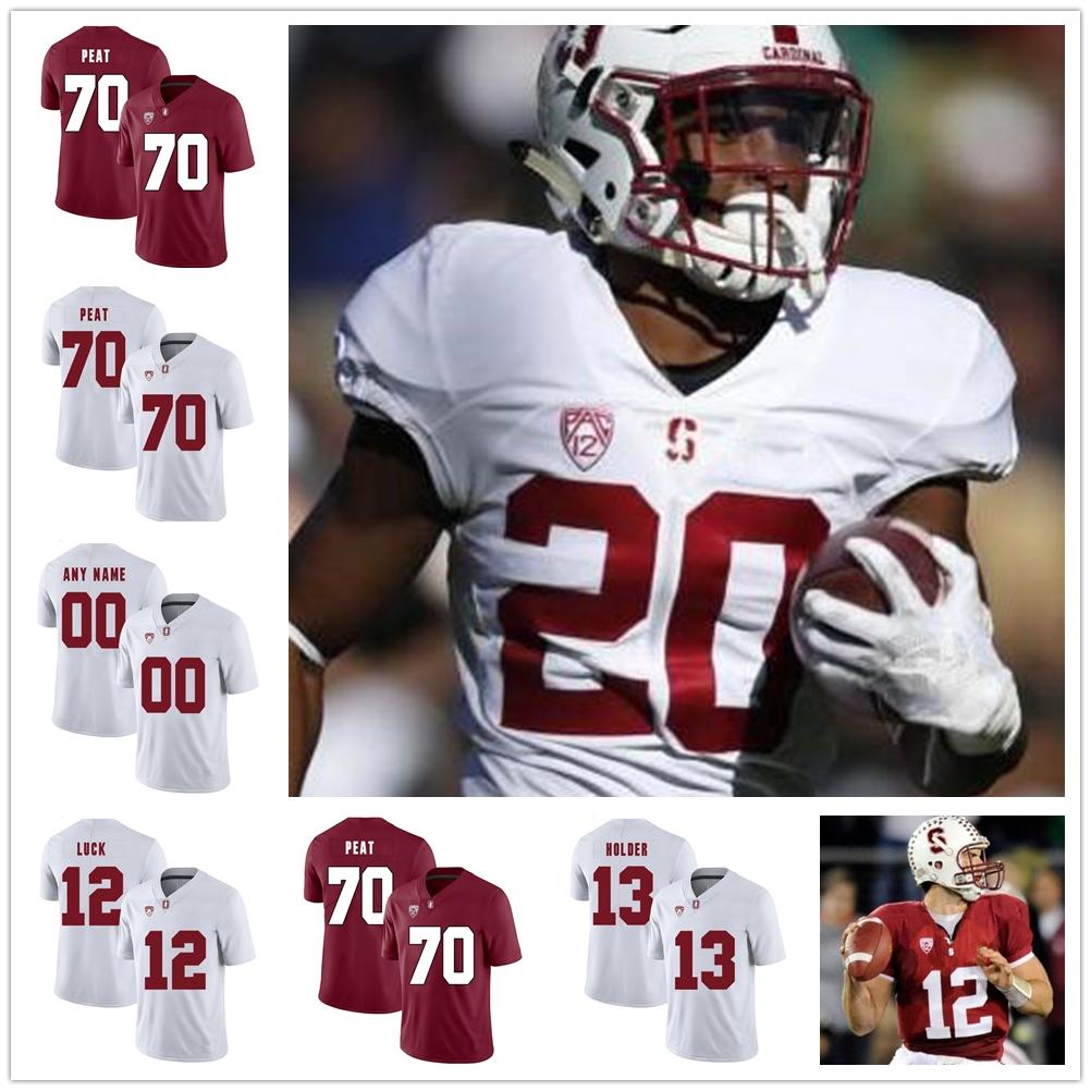 

Custom Stanford Cardinal Andrus Peat football jersey Trenton Irwin David DeCastro Richard Sherman Ty Montgomery Zach Ertz stitched jerseys, White men