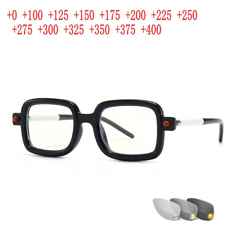 

Sunglasses Outdoor Pochromic Progressive Multifocal Reading Glasses Women Men Square Presbyopic Eyeglasses Reader Far Sight Diopter NX