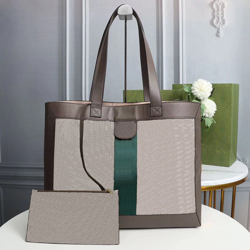 

Top Quality Brands Tote Women Handbags Real Leather Shouder Bag Designers Bags Fashion Beach Outdoor Shopping Ophidia Big Space Green Red, Brown
