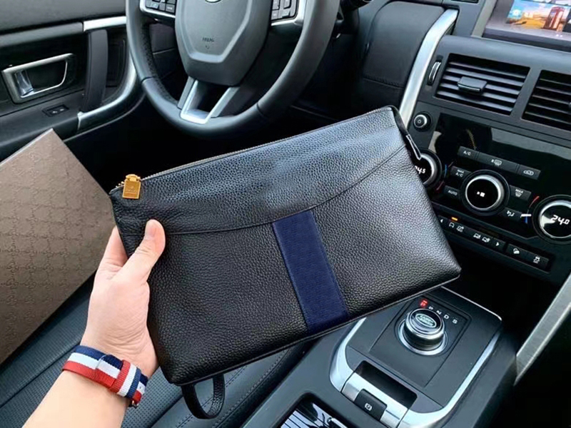 

2021 high-end luxury brand men's must-have clutch bag designer classic envelope purse