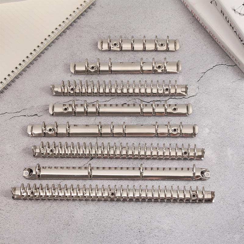 

Notepads 1 PC A4/B5/A5/A6/A7 Metal Binder Clip DIY Spiral Rings Loose-leaf File Folder Notebook Accessories Stationery