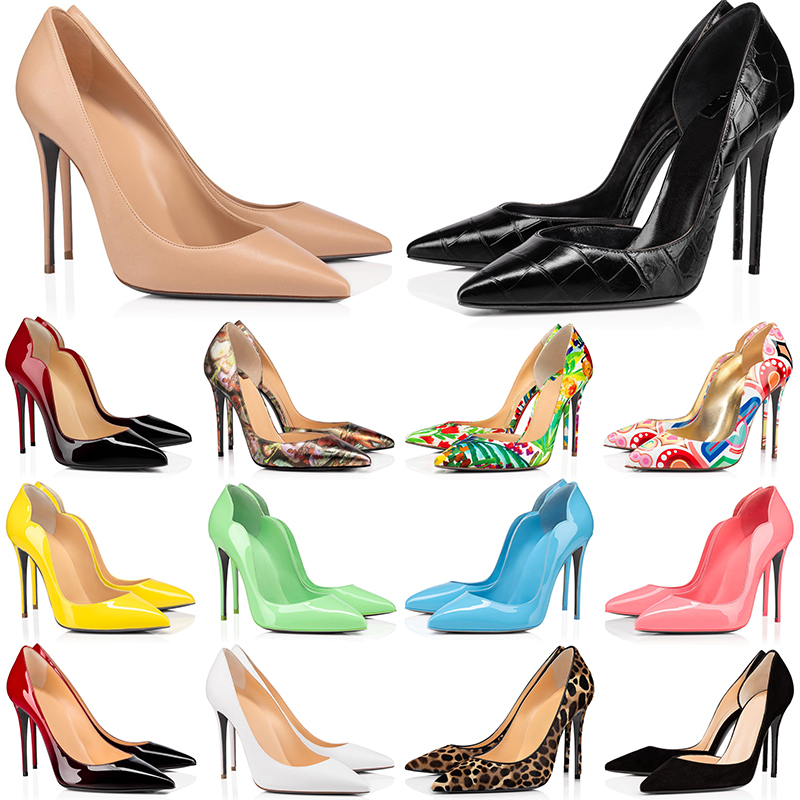 

women red bottoms dress shoes high heels party wedding anniversity ladies fasion luxurys pointed peep toes pumps spikes designer sneakers trainers, #24