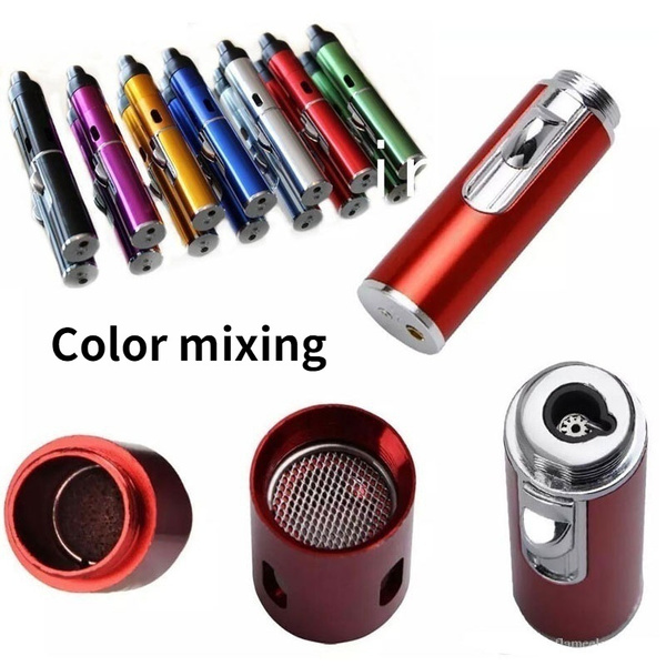 

super Butane Smoke Torch Jet Flame Lighter Pen Click N Vape sneak A vape sneak a toke smoking metal pipe Vaporizer
