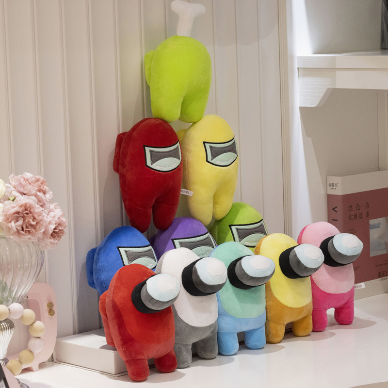 

20cm Kawaii Among Us Plush Toys Stuffed Animal Soft Plushie Among Us Hot Game Toys for Kids Girls Children Birthday Gift Decor