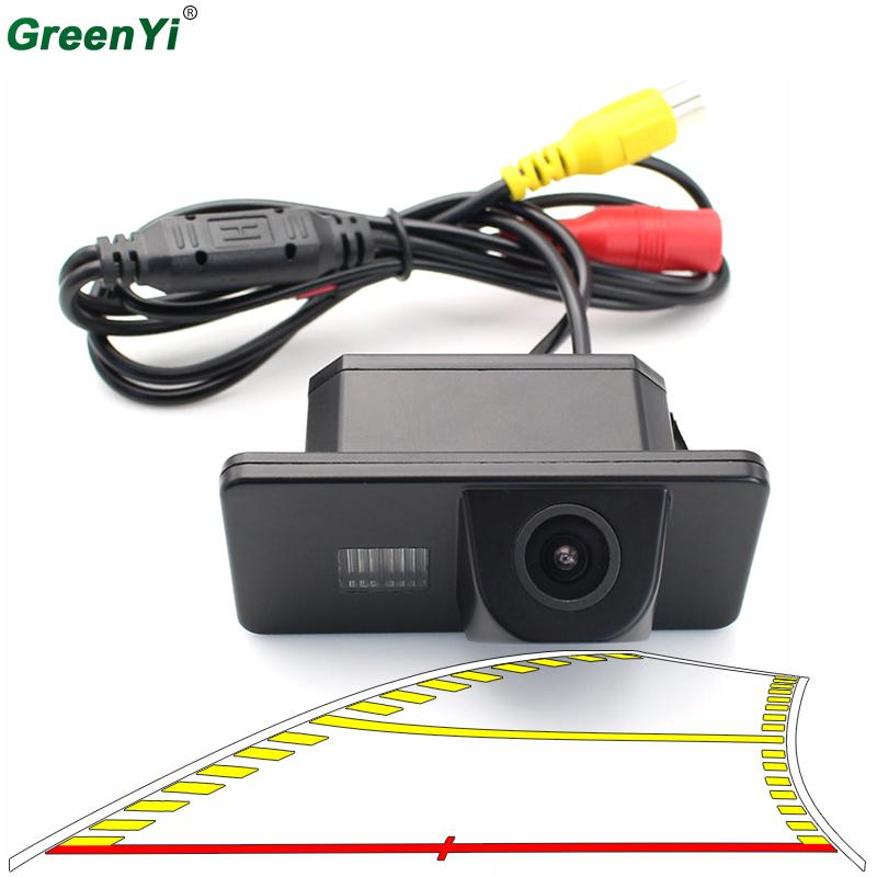 

Car Rear View Cameras& Parking Sensors Vehicle Intelligent Dynamic Trajectory Line Reverse Backup Camera For 3/5/7 Series E39 E46 E53 X3