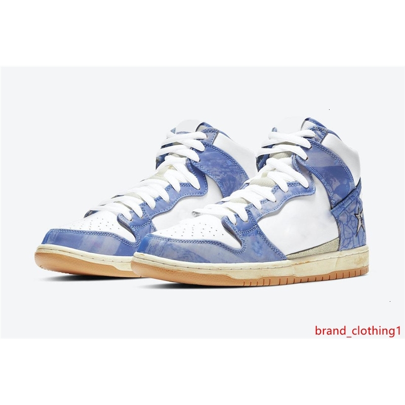 

2021 Authentic Carpet Company Dunk High SB Shoes Royal Pulse White Dark Sulfur Coconut Milk Men Women Sports Sneakers With Original Box