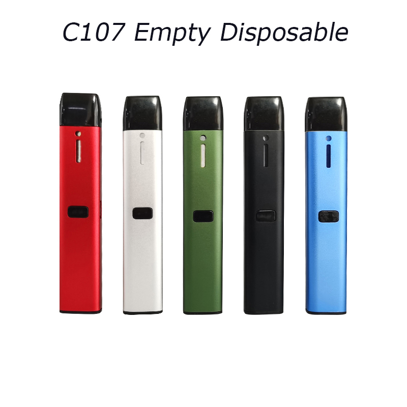 

Disposable Vape Pen Vapes Carts E cigarette Starter Kit Device 1ml Empty Rechargeable Ceramic Coil Cartridge VapPing Pod Instock 280mAh Battery Thick oil Vaporizer