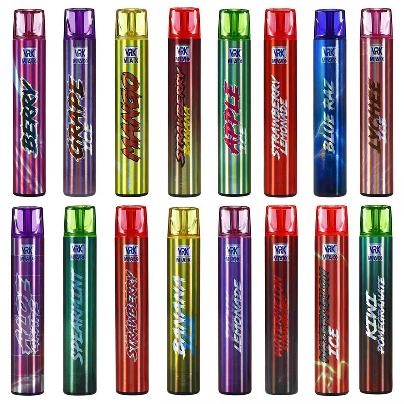 

VRK ULTRA 2500 Puffs Disposable Cigarette Vape Pen 1.4OHM Vertical Coils 10ML