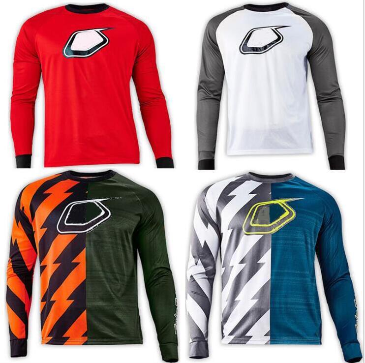 

2021 motorcycle racing long-sleeved T-shirt polyester quick-drying can be customized