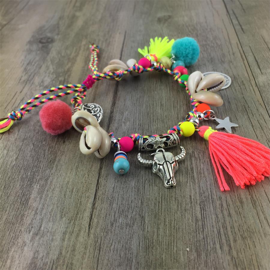 

Barefoot beach bohemian Hippie style Ankle bracelet Handmade Gypsy Wedding party jewelry