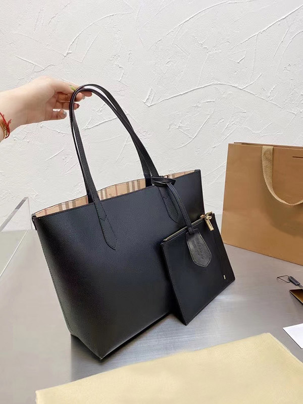 

High-end luxury ladies must-have big-brand leather shopping bags, witha small bag inside, classic designer design, portable or a gift box under the arm, Make up the difference