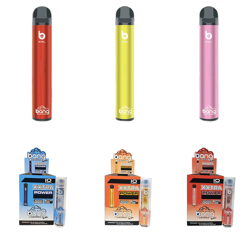 

discount price vape pen Bang XXL Vapor Disposable e cigarettes starter kit Device 2000 Puffs 800mAh Power Battery 6ml Pods