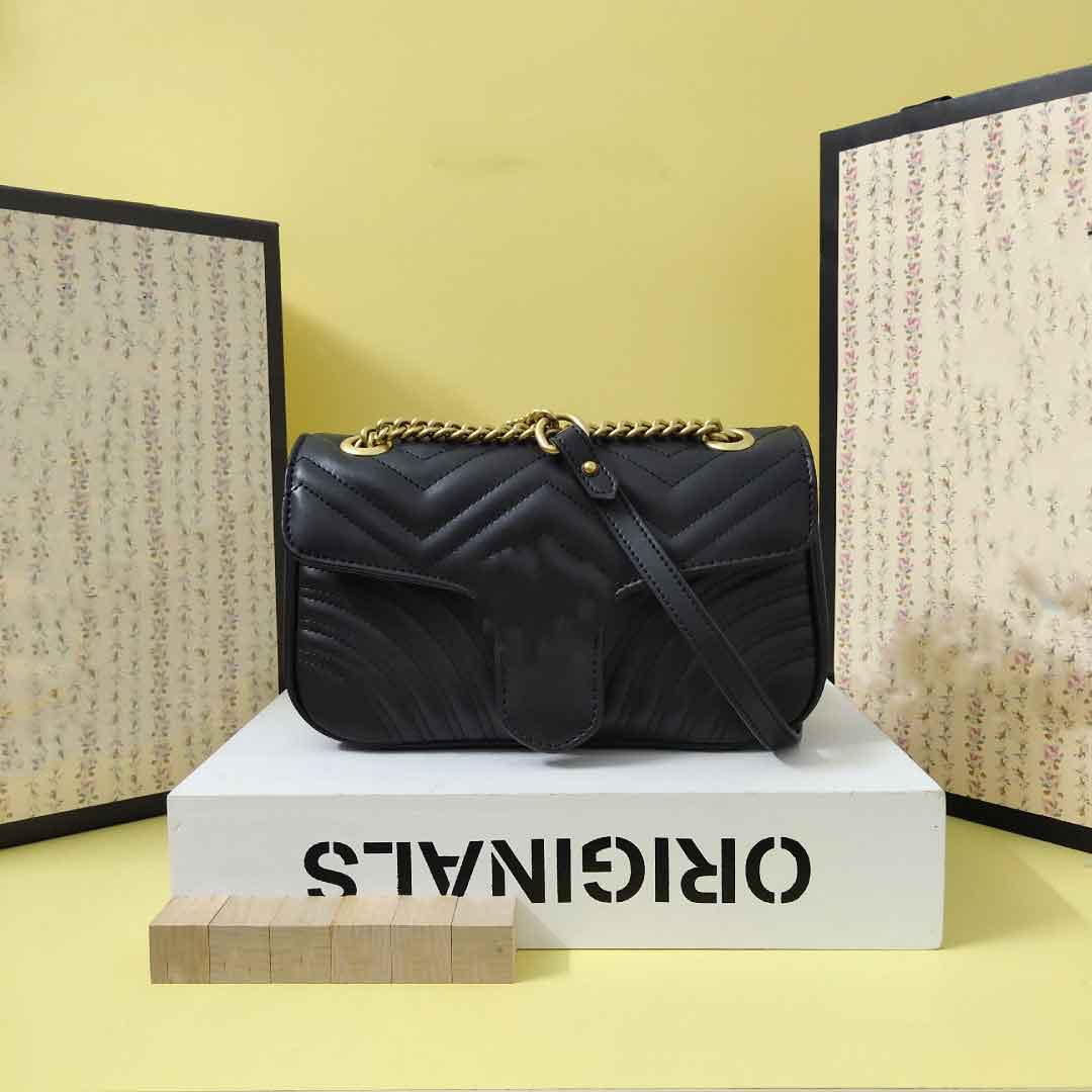 

Crossbody bag luxury Designer Shoulder Bags handbag high quality leather Marmont Women's men tote g cross body woman fashion shopping wallet Camera Cases card pocket, Tf01