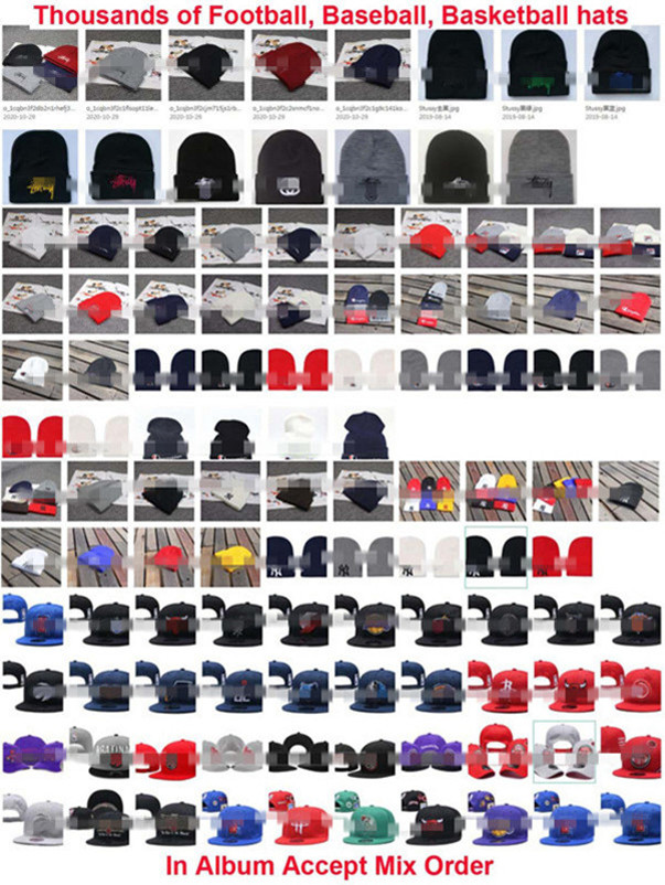 

Good Quality Wholesale 32Team Cap Beanie&Hat with Pom Hats Caps Sport Knit Beanie USA Football Winter Hat More 5000+ Accept Mix Order, Blue;gray