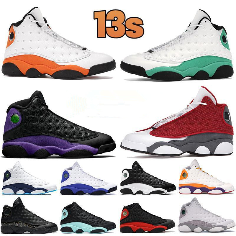 

13s Basketball Shoes Men Women Jumpman 13 Sneakers Court Purple Reverse Bred Obsidian Hyper Royal University Gold Del Sol Starfish Flint Playground Trainers