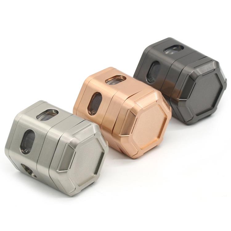 

Hexagonal Full-magnet Metal Cigarette Smoking Grinder 4-layer 60mm Pagoda Shape Zinc Alloy Cigarettes Grinders Smoke Set bongs
