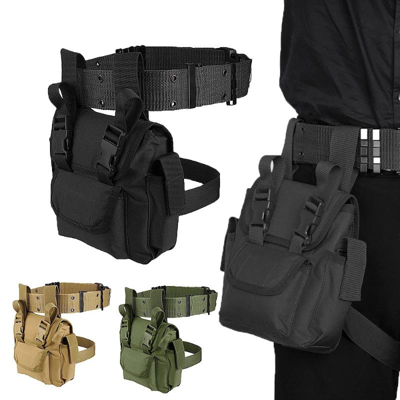 

Stuff Sacks Drop Leg Bags Tactical Thigh Hip Bum Belt Bag Military Molle Pouch Hanging Fanny Pack For Hunting Camping Travel, Type 11