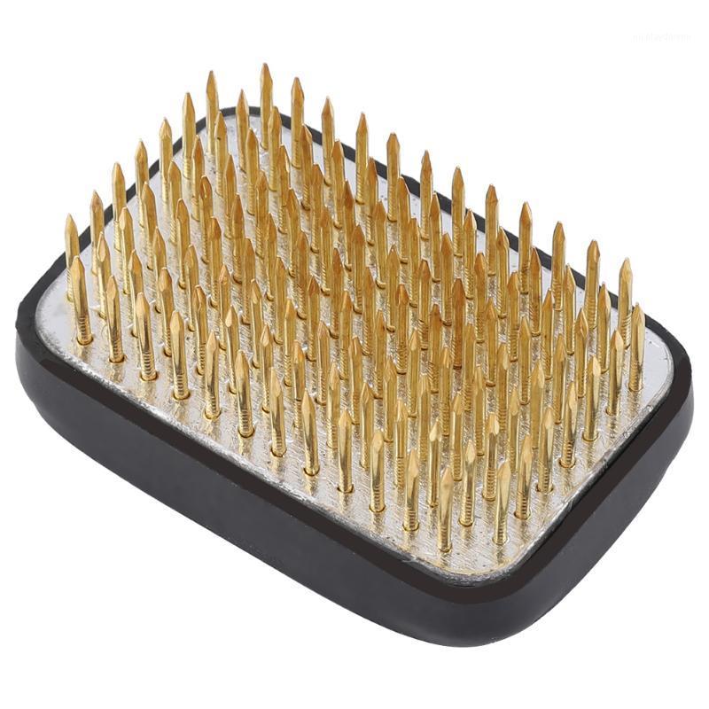 

Planters & Pots Square Flower Arrangement Pin Ikebana Kenzan Decoration Fixed Arranging Tool Home Accessories