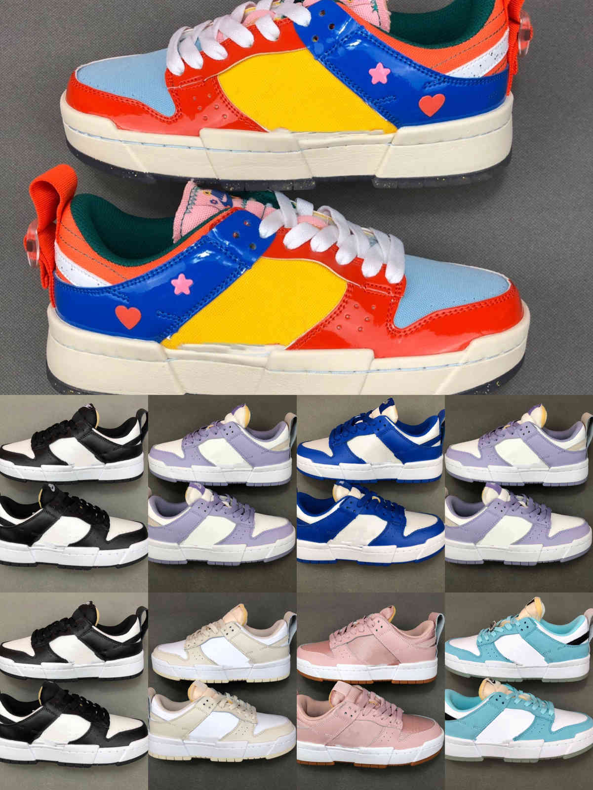 

summer 2021 deconstructed style basketball shoes running shoes,dunks, nylon material, enhanced breathability, the effect of heightening is m