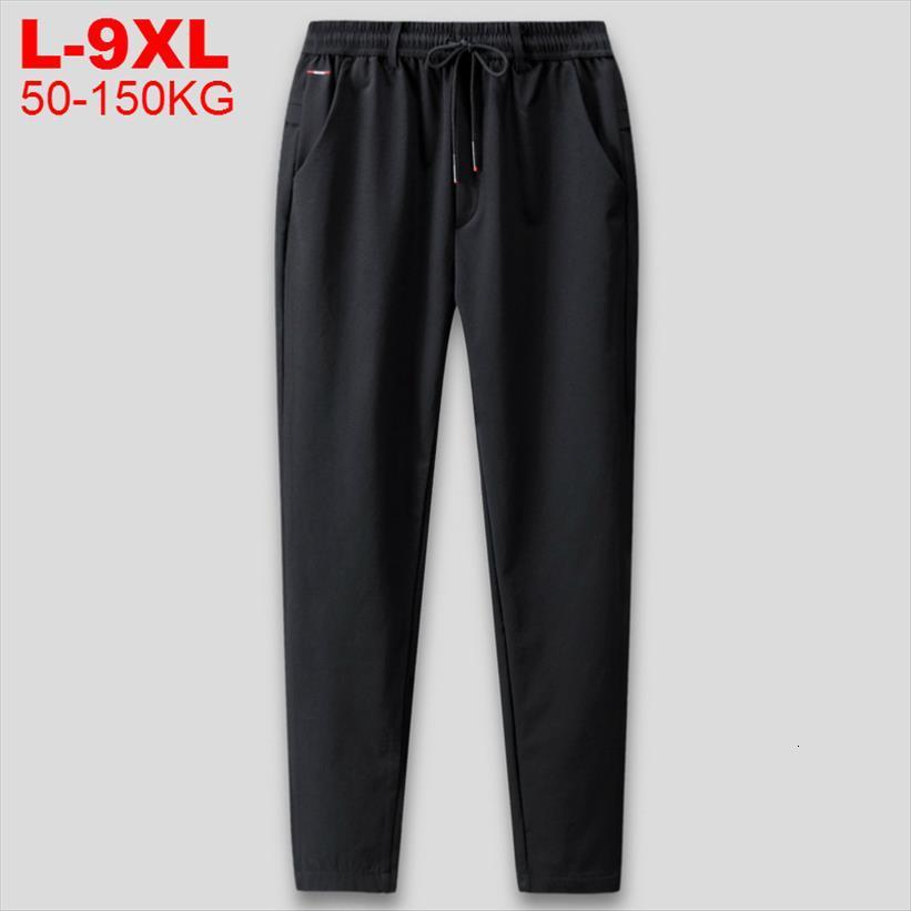 

plus size 9xl 8xl winter women pant autumn joggers oversize sweatpants thick jogger pants mens casual trackpants solid black trousers