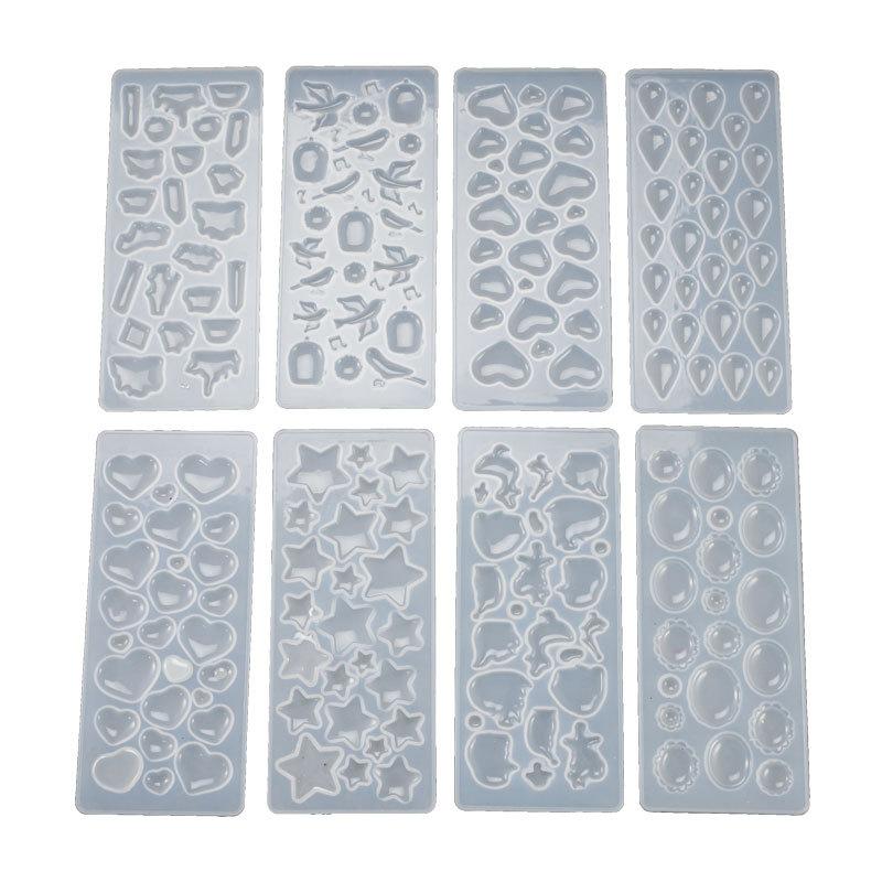 

Crystal Epoxy Resin Mold Pendants Casting Silicone Mould Handmade DIY Crafts Jewelry Making Tool 1534 V2