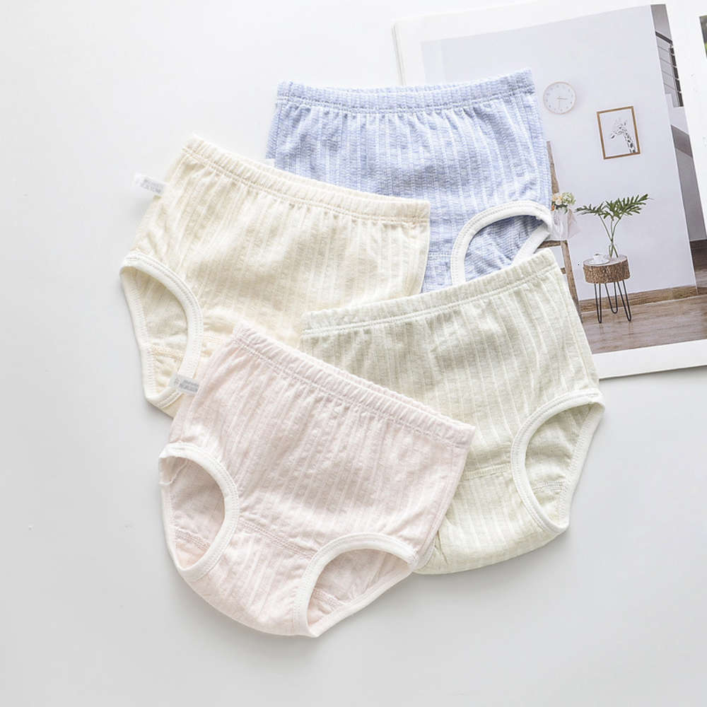 

Summer children's underwear girls' Cotton Briefs soft middle and small breathable briefs bread shorts, Camo