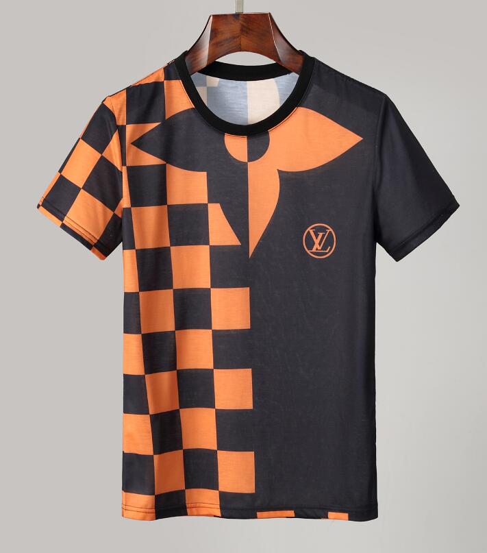 

2021 summer mens t shirt fashion simple pure cotton black and white Couples clothing casual high-quality letter embroidery M-3XL#646, White;black