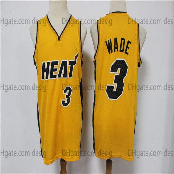 

Men Miami Heat Dwyane Wade Trophy Gold 2021 Swingman Player Basketball Jersey Earned Edition, Black