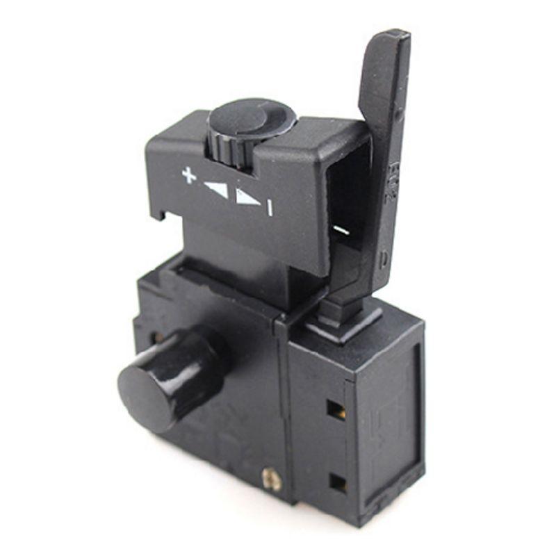 

Smart Home Control FA2-6/1BEK Hand Drill Speed Switch 250V 6A Lock On Pushbutton Trigger With Positive Negative