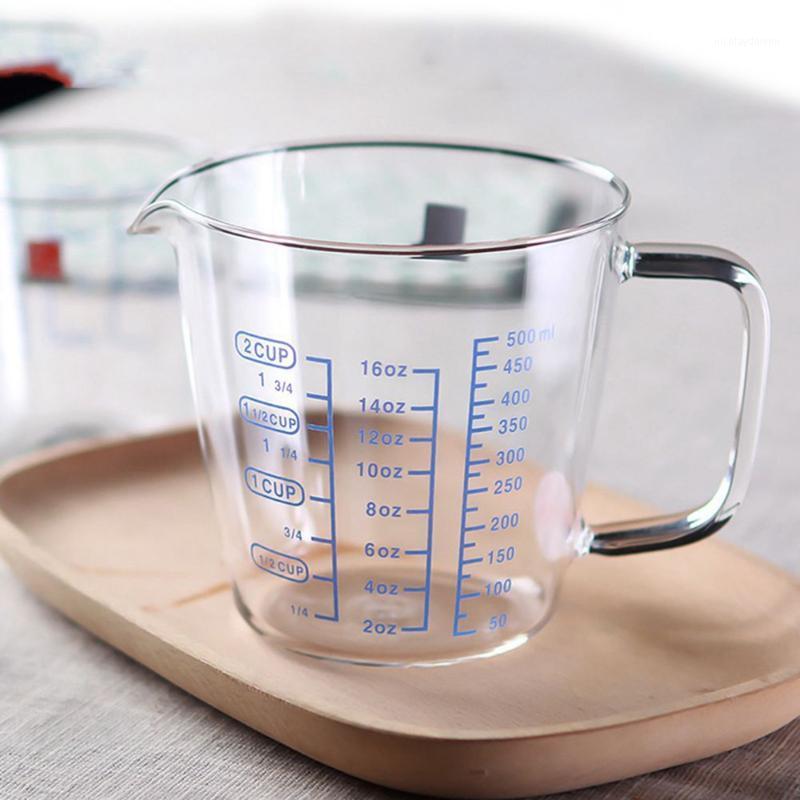 

Wine Glasses 250/500ML Heat-resisting Measuring Tool Glass Cup For Baking Lab Liquid With Scale Kitchen Measure Supplies Jugs