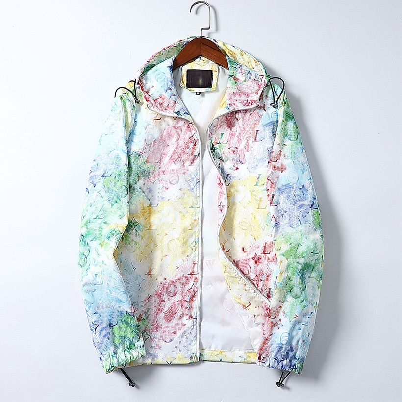 

5555 Designers Mens Jacket Windbreaker Long Sleeve Mens Floral Jackets Hoodie Clothing Zippe Up Jacket Coat Plus Size Clothes