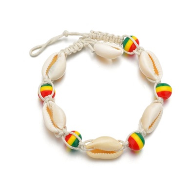 

Bohemian Sea Shell Anklet For Women Seed Beads chains Dolphin Turtle Pendant Charm Summer Beach Barefoot ankle Bracelet On Leg 117 L2